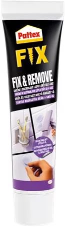 Ragasztó, építési-szerelési, 44 g, HENKEL Pattex Fix & Remove (IH3042941)