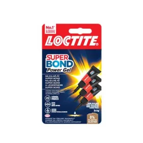   Pillanatragasztó gél, 3 x 1 g, HENKEL Loctite Super Bond POWER Gél Mini Trio (IHSAMT3)