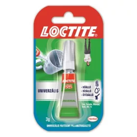  Pillanatragasztó, 3 g, HENKEL Loctite Super Bond Liquid (IHSBH)