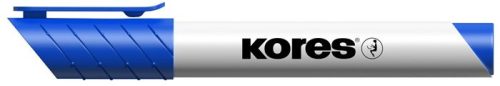 Tábla- és flipchart marker, 3 mm, kúpos, KORES K-Marker XW1, kék (IK20833)