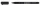Alkoholos marker, CD/DVD, 1 mm, KORES, fekete (IK22100)