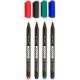 Alkoholos marker készlet, CD/DVD, 1 mm, KORES, 4 különböző szín (IK22140)