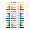 Dekormarker készlet, akril, 1-2 mm, kétvégű, KORES  K-Kreative, 12 különböző szín (IK23121)