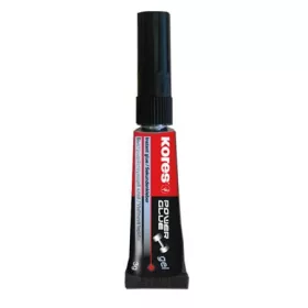Pillanatragasztó gél, 3 g, KORES Power Glue Gel (IK26322)