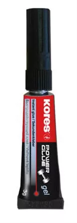 Pillanatragasztó gél, 3 g, KORES Power Glue Gel (IK26322)