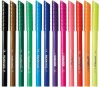 Filctoll készlet, kimosható, KORES Korellos, 12 különböző szín (IK29013)