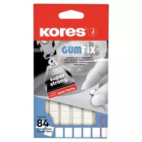 Gyurmaragasztó, 84 kocka/csomag, KORES Gumfix (IK31600)