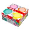 Gyurma,160 g, levegőre száradó, 4 pasztell szín, KORES Magic Clay (IK34242)