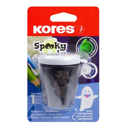 Hegyező, kétlyukú, tartályos, KORES Spooky  (IK35829)