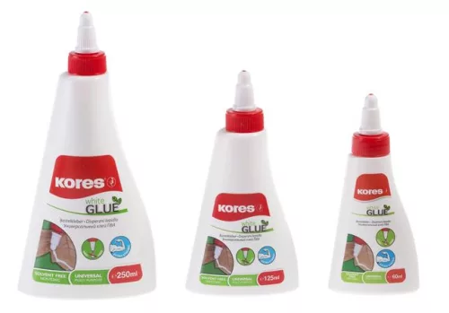 Hobbiragasztó, 60 ml, KORES White Glue (IK75816)