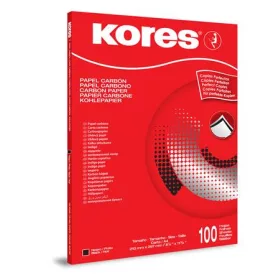 Indigó, A4, gépi, KORES, 100 lap, fekete (IK78492)