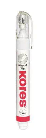 Hibajavító toll, 10 g, KORES Metal Tip (IK83301)
