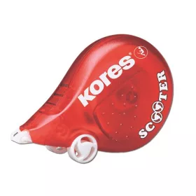   Hibajavító roller, 4,2 mm x 8 m, KORES Scooter, piros (IK848511)