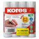 Ragasztóstift, 20 g, 3+1 akciós kiszerelés, KORES (IK873423A)