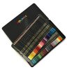 Színes ceruza készlet, háromszögletű, fém doboz, KORES Kolores Selection, 72 különböző szín (IK93372)
