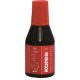 Bélyegzőfesték, 28 ml, KORES, piros (IKPPP)
