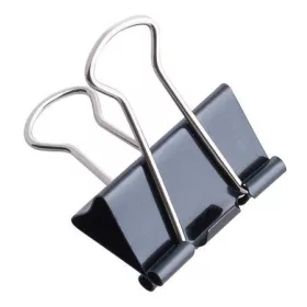 Bindercsipesz, 25 mm, VICTORIA OFFICE, fekete (IKVBR25)