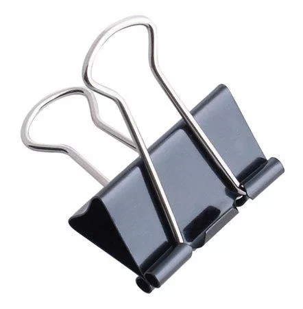 Bindercsipesz, 32 mm, VICTORIA OFFICE, fekete (IKVBR32)