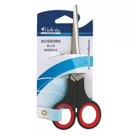 Olló, irodai, 16 cm, VICTORIA OFFICE, fekete (IKVO01)