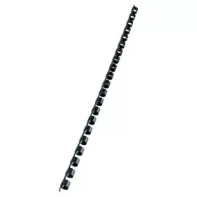   Spirál, műanyag, 10 mm, 41-55 lap, VICTORIA OFFICE, fekete (ILKVS10FK)