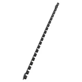   Spirál, műanyag, 6 mm, 10-20 lap, VICTORIA OFFICE, fekete (ILKVS6FK)