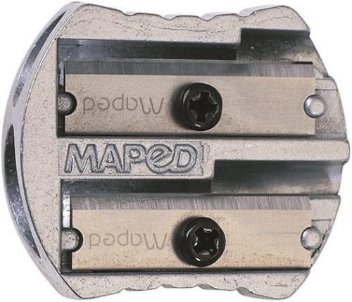 Hegyező, kétlyukú, fém, MAPED (IMA006700)