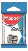 Hegyező, kétlyukú, fém, MAPED (IMA006700)
