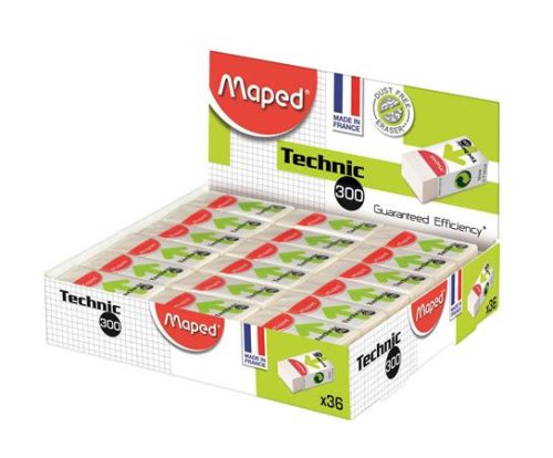 Radír, papírtokkal, MAPED Mini Technic 300 (IMA0113011)