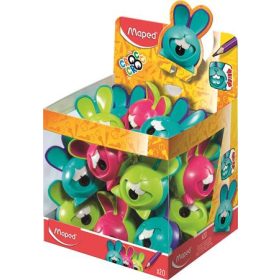   Hegyező display, egylyukú, tartályos, MAPED Croc Croc Innovation, nyuszi, vegyes színek (IMA017611)