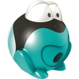   Hegyező, egylyukú, tartályos, MAPED Croc Croc, béka, vegyes színek (IMA017710)