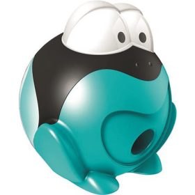   Hegyező, egylyukú, tartályos, MAPED Croc Croc, béka, vegyes színek (IMA017711T)