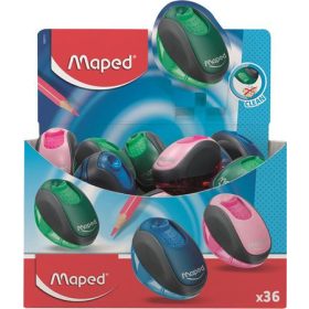   Hegyező display, egylyukú, tartályos, MAPED Clean, vegyes színek (IMA030111)