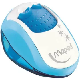   Hegyező, kétlyukú, tartályos, MAPED Clean, vegyes színek (IMA030211T)