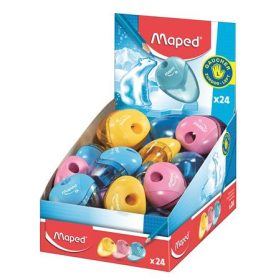   Hegyező display, egylyukú, tartályos, balkezes, MAPED I-Gloo, vegyes színek (IMA032211)