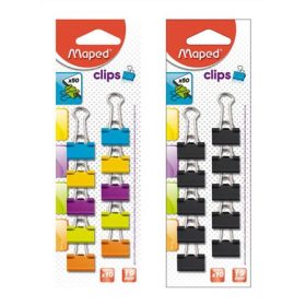 Bindercsipesz, 19 mm, MAPED, vegyes színek (IMA036102)