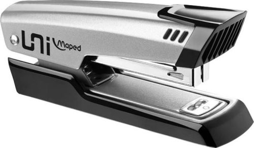 Tűzőgép, 24/6, 26/6, 25 lap, MAPED Universal Metal Half-Strip, vegyes színek (IMA039200)
