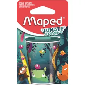   Hegyező, kétlyukú, tartályos, MAPED Jungle Fever (IMA044103)