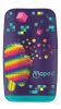 Hegyező és radír, kétlyukú, tartályos, pótradírral, MAPED Pixel Party Connect (IMA049222)