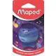 Hegyező, egylyukú, tartályos, MAPED „Planet”, bolygók, vegyes minták (IMA051101)