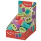 Hegyező display, kétlyukú, tartályos, MAPED Boogy, vegyes színek (IMA062211)