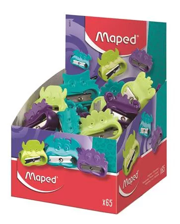 Hegyező display, egylyukú, MAPED Vivo, szörny, vegyes színek (IMA063511)
