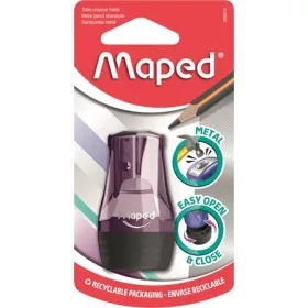   Hegyező, egylyukú, tartályos, MAPED Tonic, vegyes színek (IMA068510)