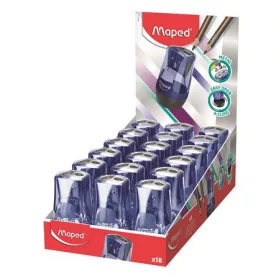   Hegyező display, kétlyukú, tartályos, MAPED Tonic, kék (IMA068611)