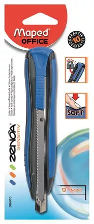 Univerzális kés, 9 mm, Zenoa Sensitive, MAPED (IMA086010)