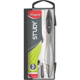   Körző készlet, 5 darabos, MAPED Study SY160, vegyes színek (IMA119405)