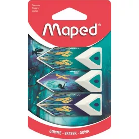 Radír, MAPED Dragon Pyramid sárkány , 3 darab (IMA119524)