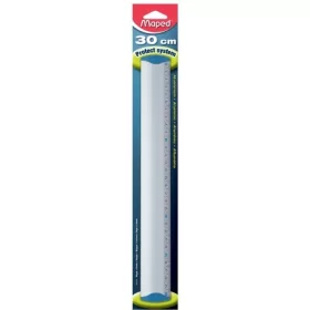   Vonalzó, alumínium, 30 cm, MAPED Protect System (IMA120030)