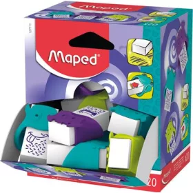   Radír display, MAPED Little Monster, vegyes színek (IMA127711)