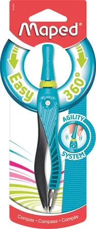 Körző, MAPED Kid Z 360° Agility, vegyes színek (IMA181510)
