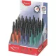 Körző display, heggyel, 2in1, ceruzává alakítható, MAPED „Compass Pen”, vegyes színek (IMA198701)